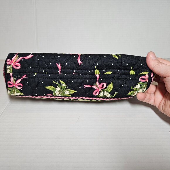 Vera Bradley Breast Cancer Tote Purse Shoulder Bag Retired pink ribbon USA Made - Picture 8 of 10